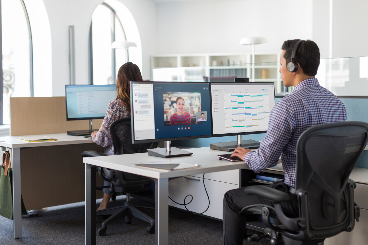 HP UC Wireless Duo-headset