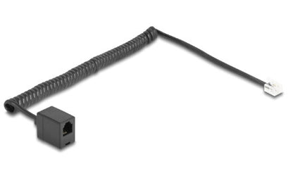 DeLOCK 90231 telefonkablar 2 m Svart