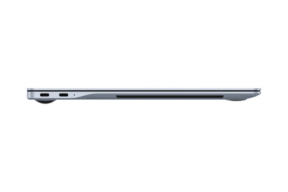 Samsung Galaxy Book4 Edge NP940XMAA-EXP Qualcomm Snapdragon X1E-80-100 Bärbar dator 35,6 cm (14") Pekskärm WQXGA+ 16 GB LPDDR5x-SDRAM 512 GB eUFS Wi-Fi 7 (802.11be) Windows 11 Home Blå