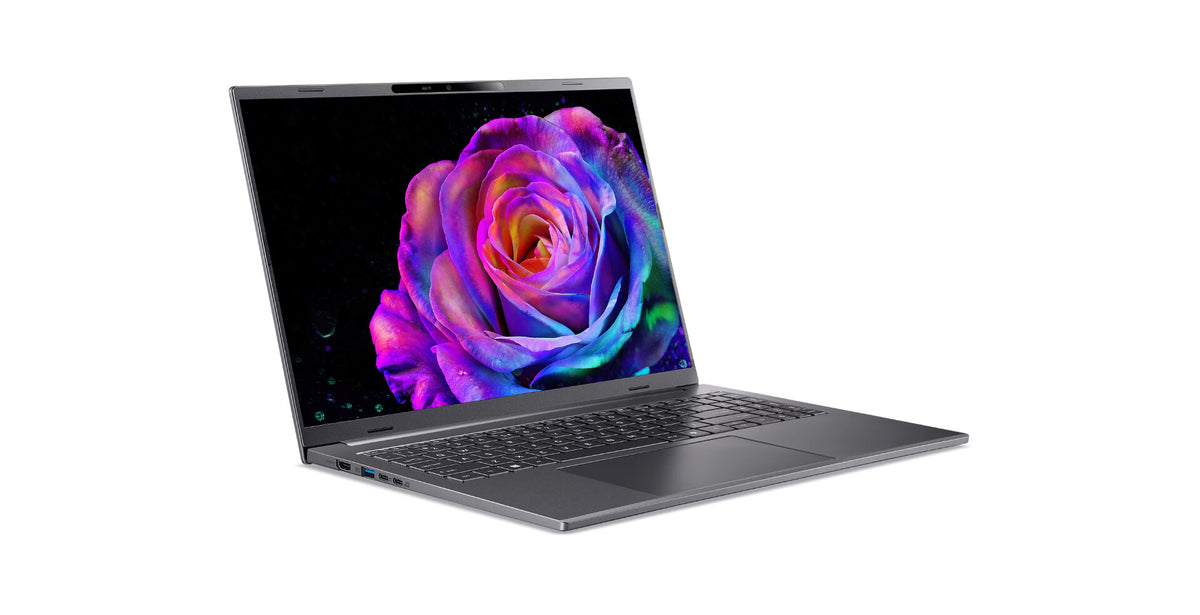 Acer Aspire 16 AI A16-61M-R473 Copilot+ PC AMD Ryzen AI 5 330 Bärbar dator 40,6 cm (16") WUXGA+ 16 GB LPDDR5x-SDRAM 512 GB SSD Wi-Fi 6E (802.11ax) Windows 11 Home tyska Grå