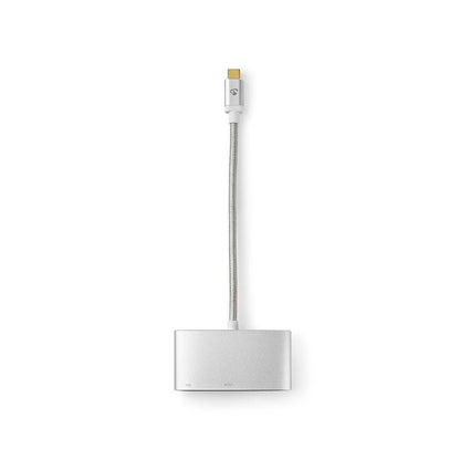 Nedis CCTB64765AL02 dockningsstationer för bärbara datorer Silver