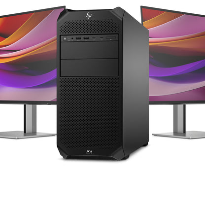 HP Z4 G5 Intel® Xeon W w3-2425 32 GB DDR5-SDRAM 1 TB SSD Windows 11 Pro Tower Arbetsstation AI Workstation Svart