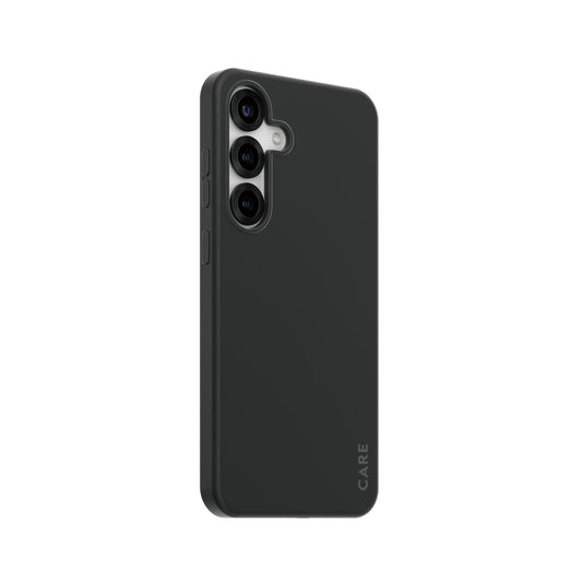 PanzerGlass CARE by ® Fashionable Case Black w. Qi Compatible Samsung Galaxy S25+ mobiltelefonfodral Omslag Svart