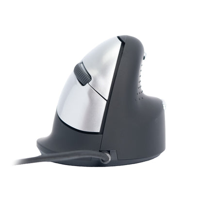 R-Go Tools Ergonomische muis R-Go HE Break met pauzesoftware, medium (handlengte 165-185mm), rechtshandig, bedraad, zwart