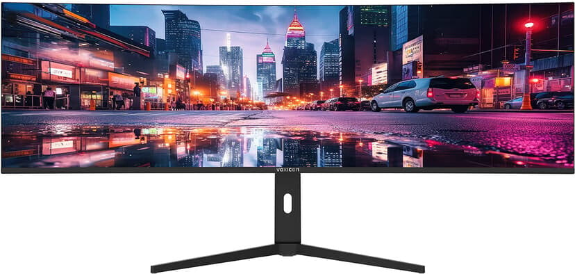 Voxicon VXD-P49SUW platta pc-skärmar 124,5 cm (49") 5120 x 1440 pixlar UltraWide 5K HD LED Svart