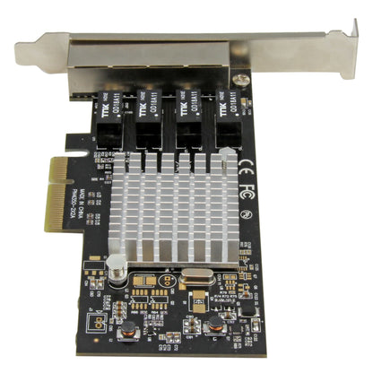 StarTech.com Gigabit Ethernet Nätverkskort med 4 portar - PCI Express, Intel I350 NIC