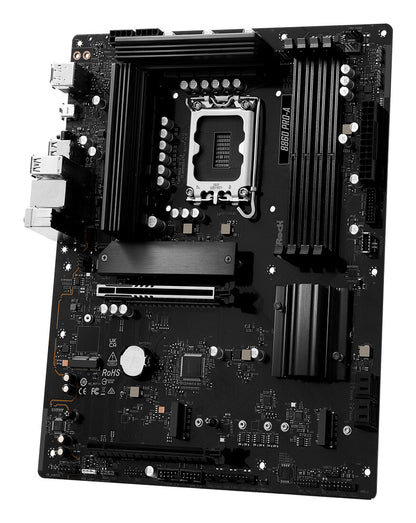 Asrock B860 Pro-A Intel B860 LGA 1851 (Socket V1) ATX