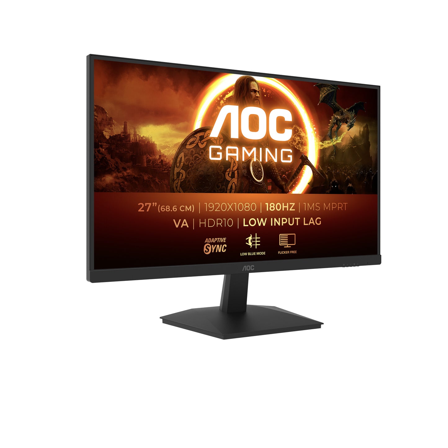 AOC G1 27G15N2 platta pc-skärmar 68,6 cm (27") 1920 x 1080 pixlar Full HD LCD Svart