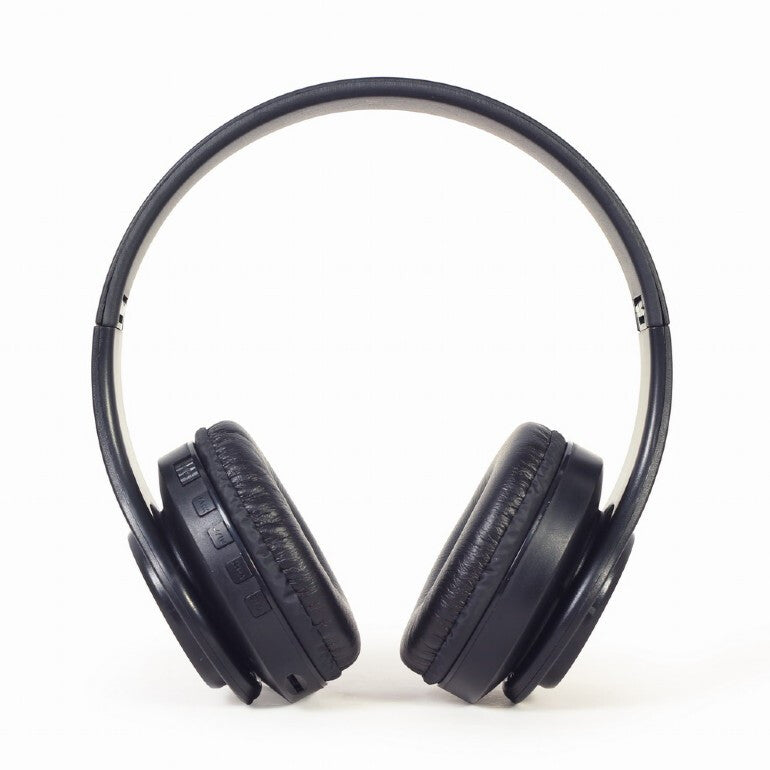 Gembird BHP-LED-01 hörlur och headset Kabel & Trådlös Huvudband Musik/vardag Micro-USB Bluetooth Svart