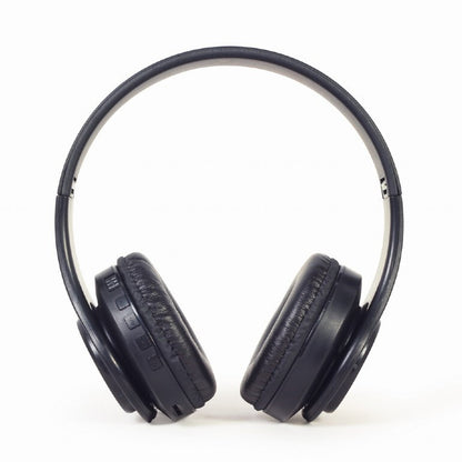 Gembird BHP-LED-01 hörlur och headset Kabel & Trådlös Huvudband Musik/vardag Micro-USB Bluetooth Svart