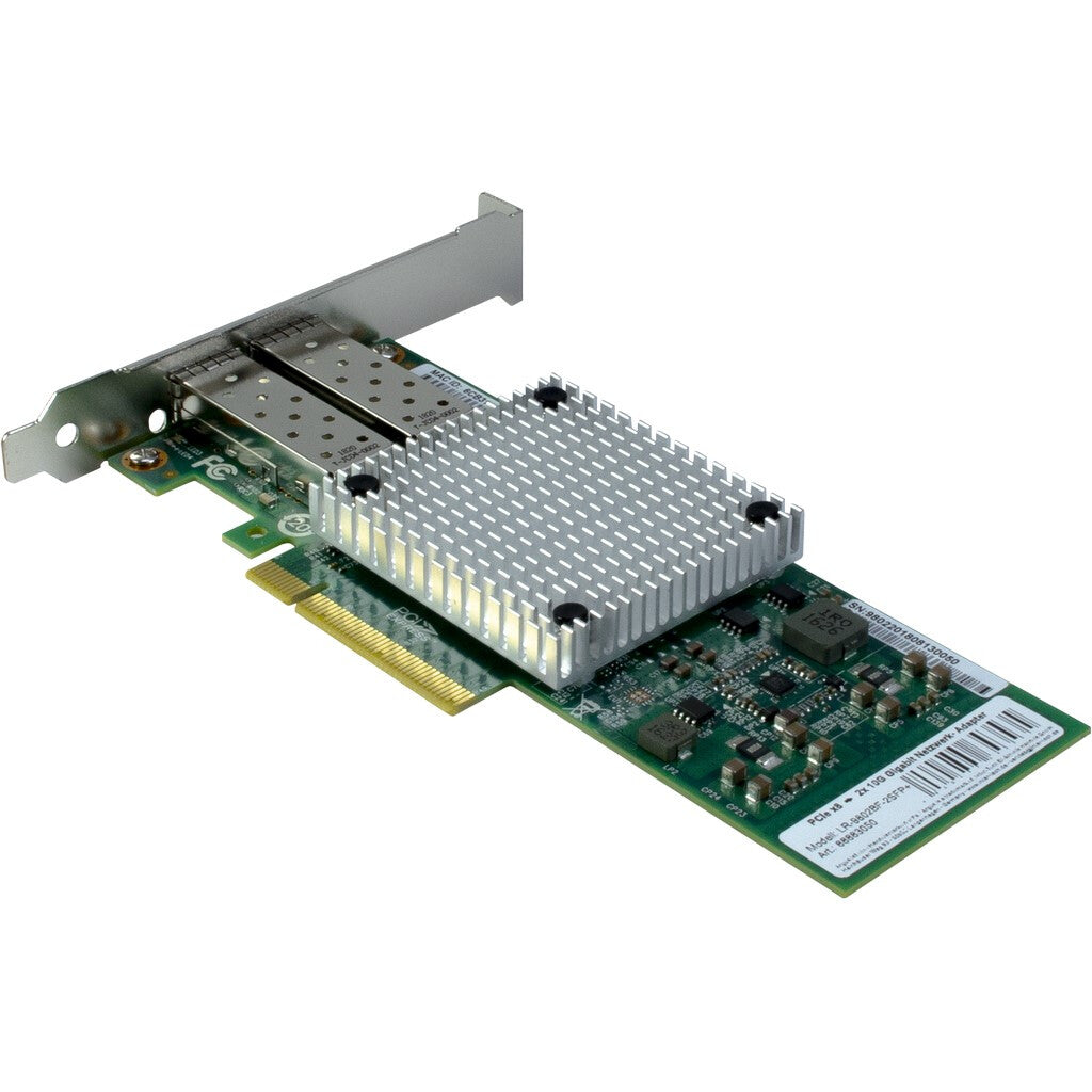 Inter-Tech LR-9802BF-2SFP+ Intern Fiber 10000 Mbit/s