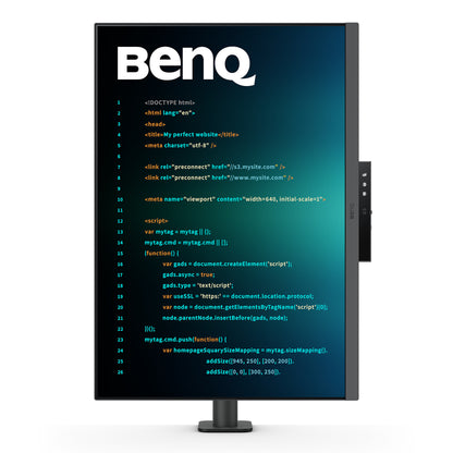 BenQ RD280UA platta pc-skärmar 71,6 cm (28.2") 3840 x 2560 pixlar 4K Ultra HD Svart