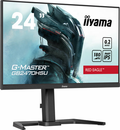 iiyama G-MASTER GB2470HSU-B6 platta pc-skärmar 60,5 cm (23.8") 1920 x 1080 pixlar Full HD LCD Svart