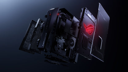 ASUS ROG NUC RNUC15JNK9X489A2 Intel Core Ultra 9 275HX 32 GB DDR5-SDRAM 1 TB SSD NVIDIA GeForce RTX 5070 Windows 11 Home Mini PC Mini-PC Svart