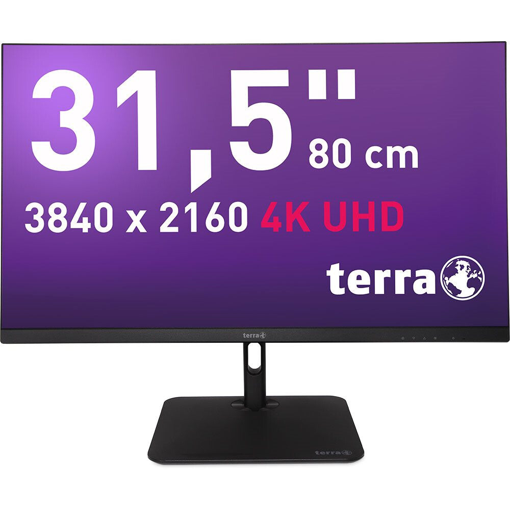 TERRA 3030234 platta pc-skärmar 80 cm (31.5") 3840 x 2160 pixlar 4K Ultra HD LCD Svart