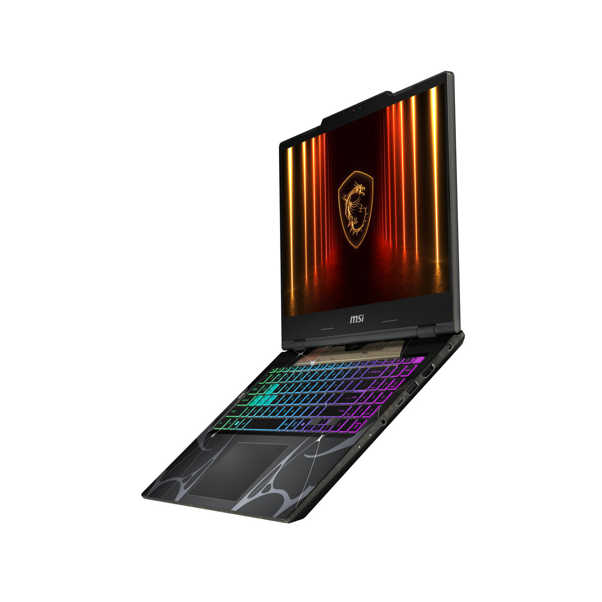 MSI Cyborg 15 B2RWEKG-067 Intel Core 7 240H Bärbar dator 39,6 cm (15.6") Full HD 16 GB DDR5-SDRAM 512 GB SSD NVIDIA GeForce RTX 5050 Wi-Fi 6E (802.11ax) Windows 11 Home Svart