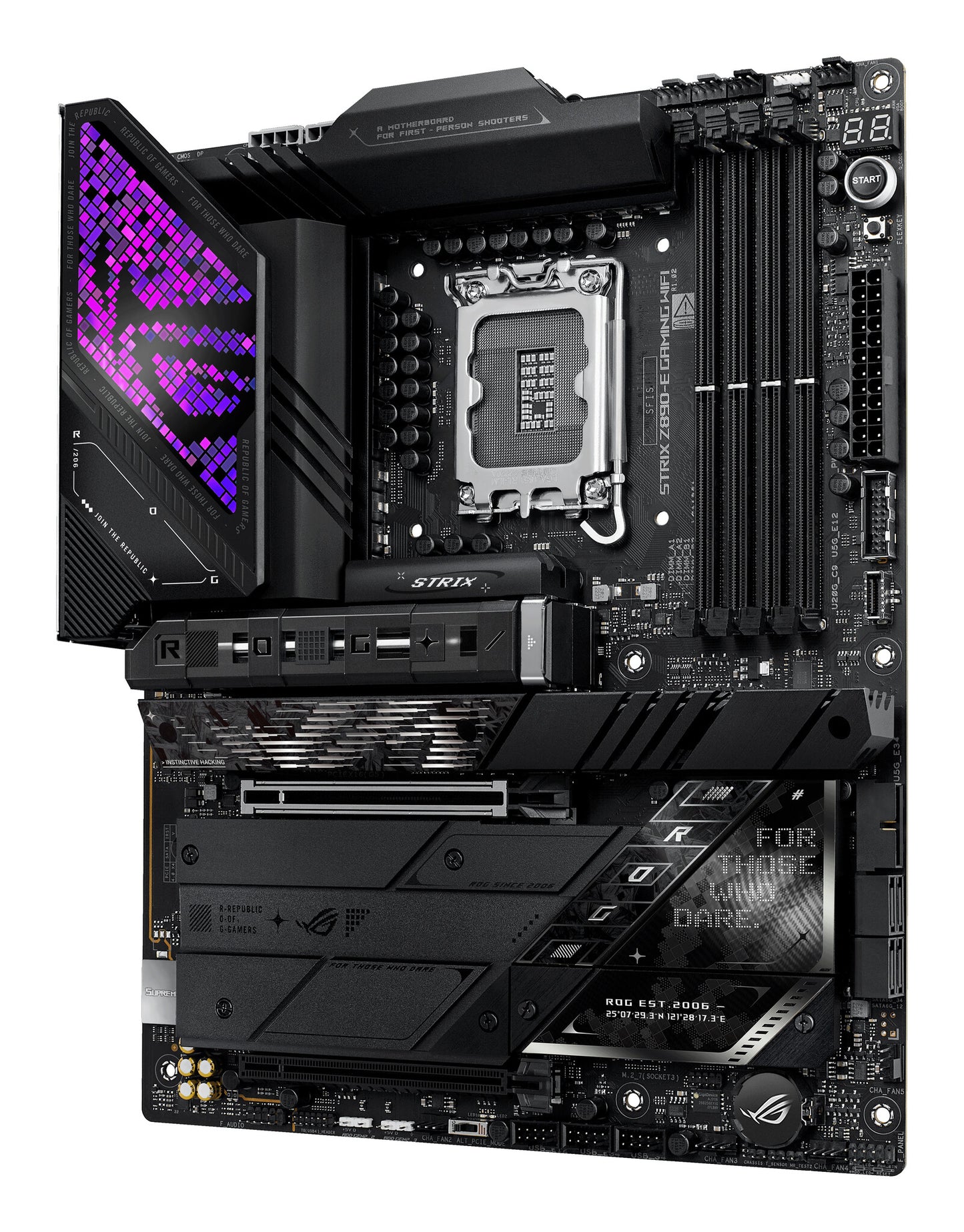 ASUS ROG STRIX Z890-E GAMING WIFI Intel Z890 LGA 1851 (Socket V1) ATX