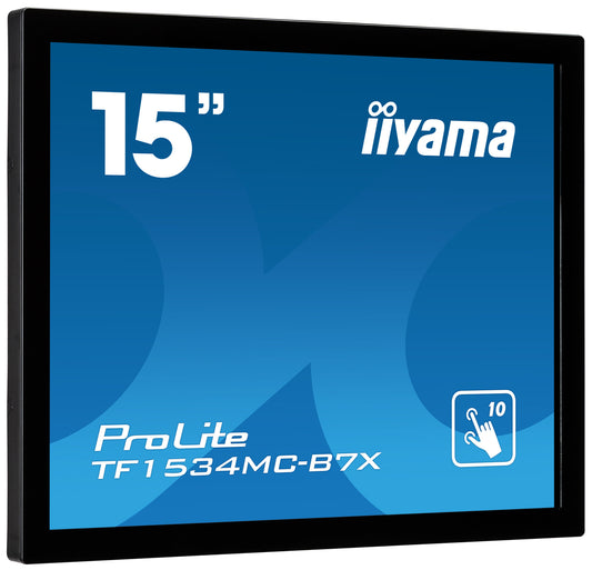 iiyama TF1534MC-B7X POS-skärm 38,1 cm (15") 1024 x 768 pixlar XGA Pekskärm