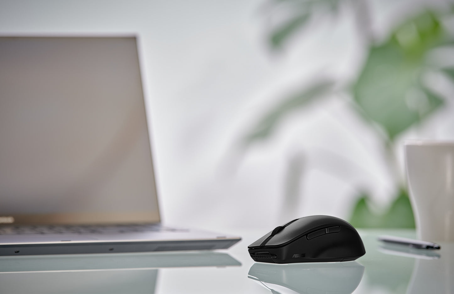 ASUS MD200 MOUSE/BK datormöss Kontor Ambidextrous Trådlös RF + Bluetooth Optisk 4200 DPI