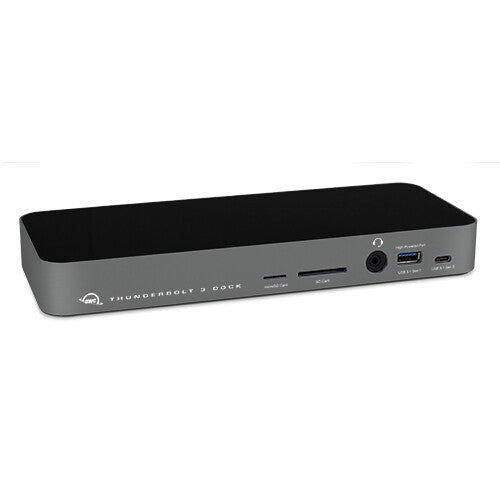 OWC OWCTB3DK14PSG dockningsstationer för bärbara datorer Kabel Thunderbolt 3 Grå