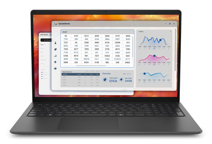 DELL Pro 15 Essential PV15265 AMD Ryzen™ 5 130 Bärbar dator 39,6 cm (15.6") Full HD 16 GB DDR5-SDRAM 512 GB SSD Wi-Fi 6 (802.11ax) Windows 11 Pro Nordic Svart