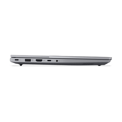 Lenovo ThinkBook 14 G9 IRL Intel Core 7 240H Bärbar dator 35,6 cm (14") WUXGA 16 GB DDR5-SDRAM 512 GB SSD Wi-Fi 7 (802.11be) Windows 11 Pro Nordic Grå