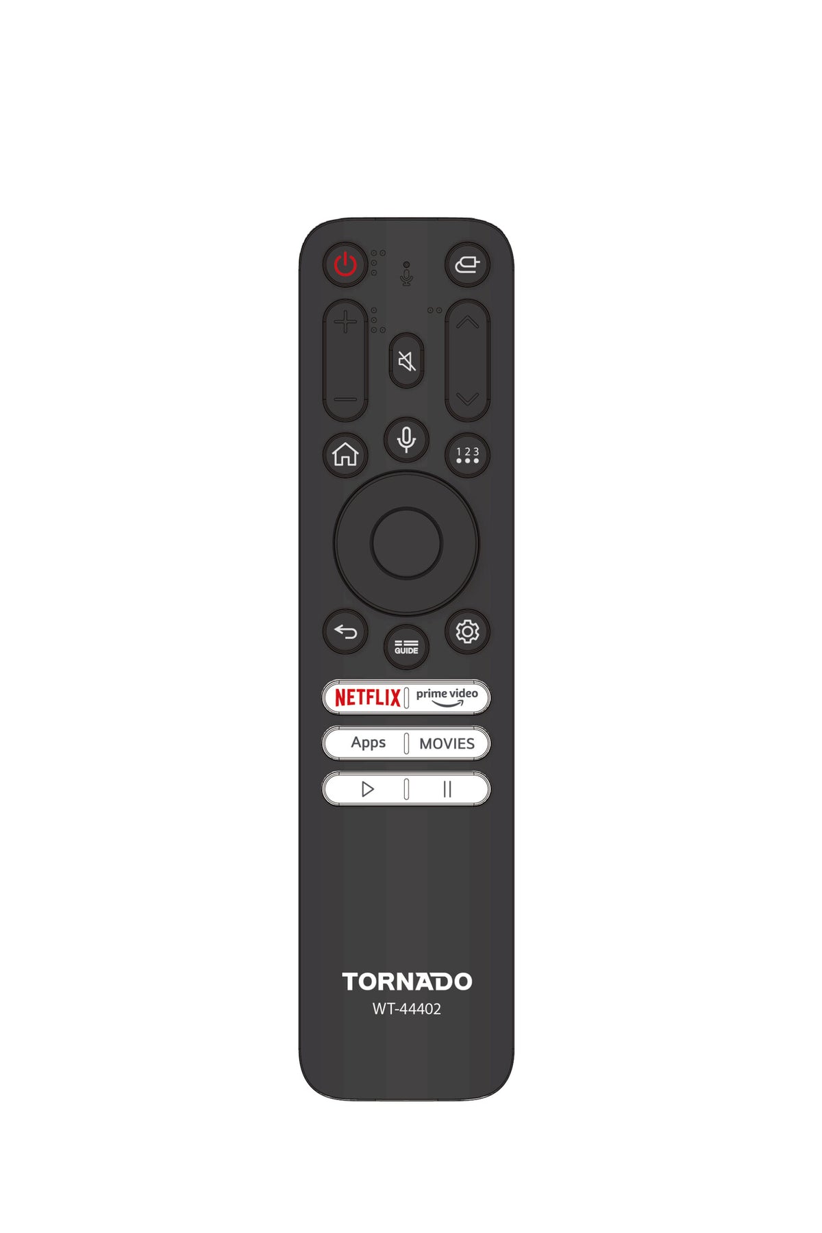 TORNADO 65US4301X TV-apparat 165,1 cm (65") 4K Ultra HD Smart-TV Wi-Fi Svart 250 cd/m²