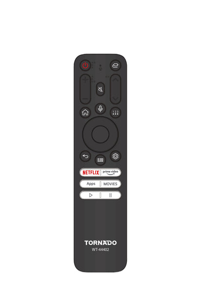 TORNADO 65US4301X TV-apparat 165,1 cm (65") 4K Ultra HD Smart-TV Wi-Fi Svart 250 cd/m²