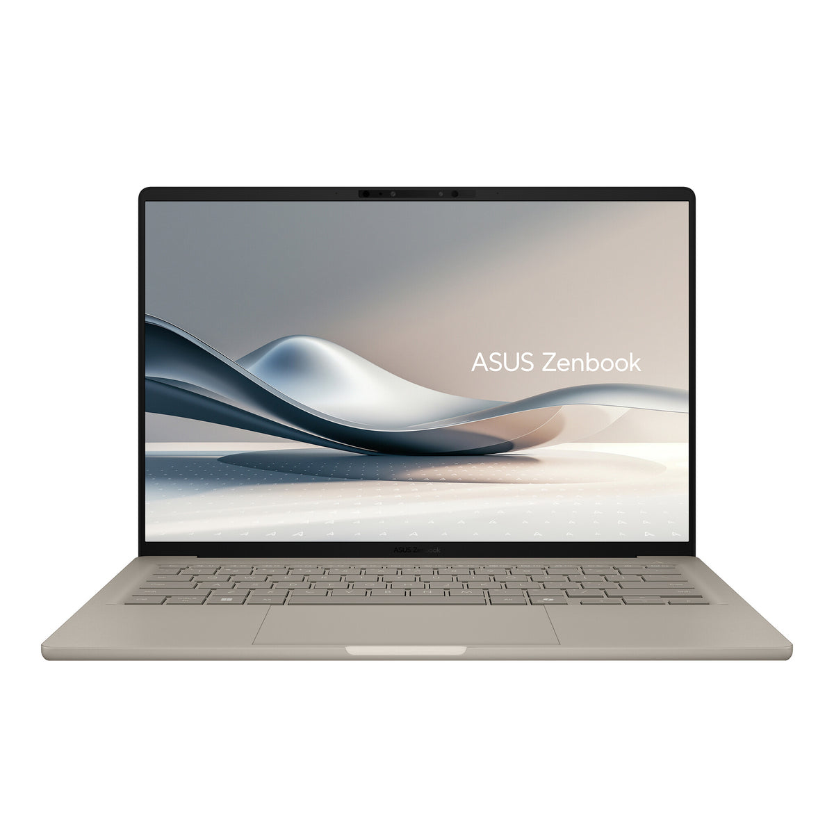 ASUS Zenbook A14 UX3407QA-QD202W Copilot+ PC Snapdragon X1-26-100 Bärbar dator 35,6 cm (14") WUXGA 16 GB LPDDR5x-SDRAM 512 GB SSD Wi-Fi 6E (802.11ax) Windows 11 Home Beige