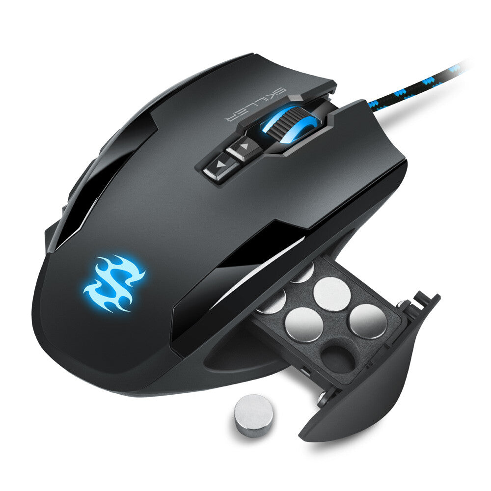 Sharkoon Skiller SGM1 datormöss Spela högerhand USB Type-A Optisk 10800 DPI