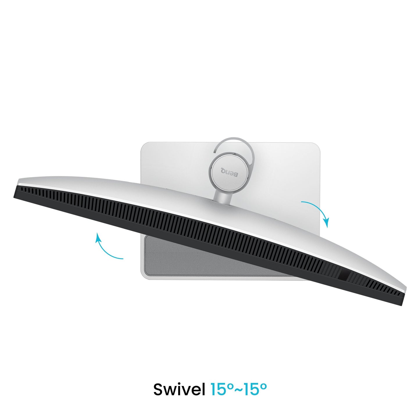 BenQ MA270U platta pc-skärmar 68,6 cm (27") 3840 x 2160 pixlar 4K Ultra HD Vit