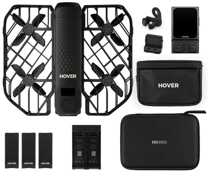 HOVERAir X1 Pro Ultimate 4 rotorer Quadcopter 12 MP 1920 mAh Svart
