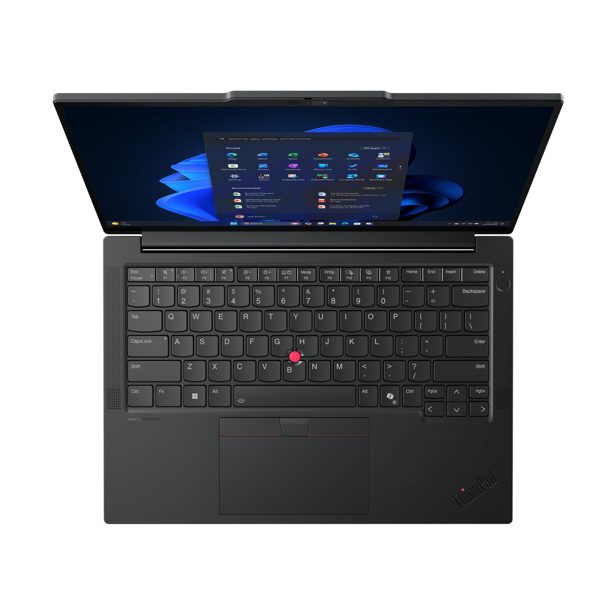 Lenovo ThinkPad E14 Gen 7 (AMD) AMD Ryzen™ 7 250 Bärbar dator 35,6 cm (14") WUXGA 16 GB DDR5-SDRAM 512 GB SSD Wi-Fi 6E (802.11ax) Windows 11 Pro tyska Svart