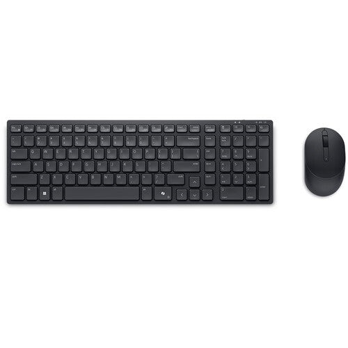 DELL Pro kompakt och tyst tangentbord och mus – KM555 - Ukrainskt (QWERTY)