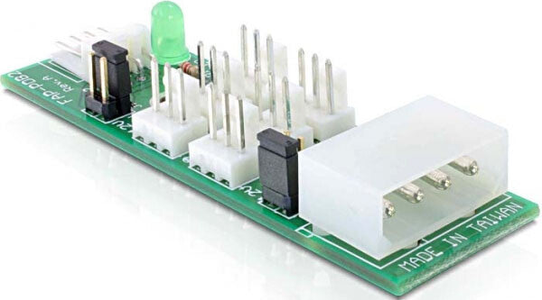 DeLOCK Distribution Board 6x fan 5V/12V nätverkskort/adapters