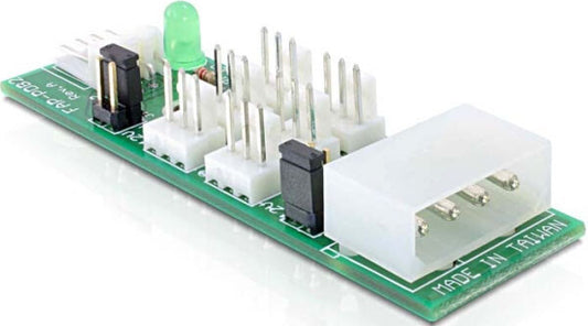 DeLOCK Distribution Board 6x fan 5V/12V nätverkskort/adapters