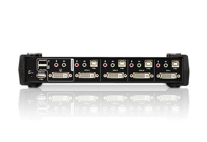 ATEN USB DVI/Audio KVMP™-switch med 4 portar