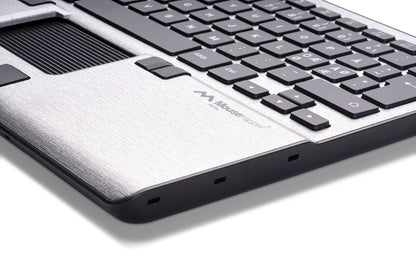 Mousetrapper Alpha tangentbord Mus inkluderad Kontor USB + Bluetooth QWERTY Nordic Silver