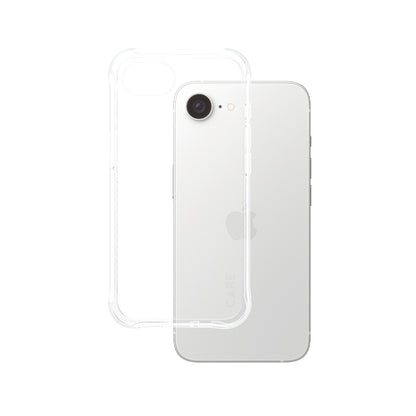PanzerGlass CARE by ® Fashionable Case Samba Transparent iPhone 16e mobiltelefonfodral Omslag