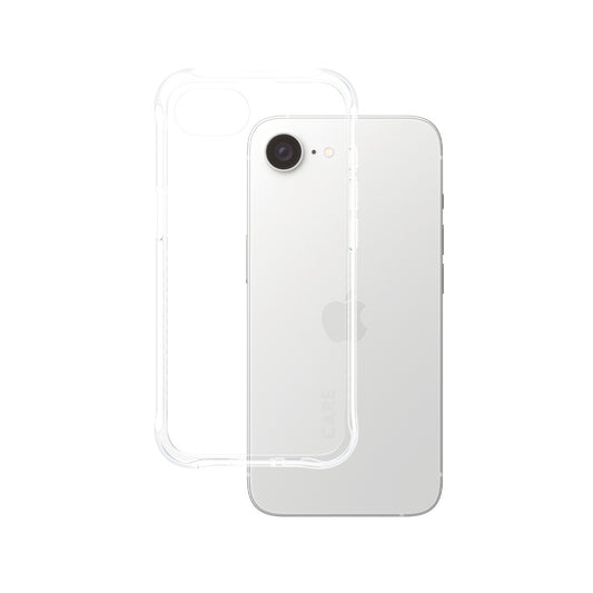 PanzerGlass CARE by ® Fashionable Case Samba Transparent iPhone 16e mobiltelefonfodral Omslag