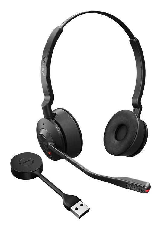 Jabra Engage 55 SE Headset Trådlös Huvudband Kontor/callcenter Svart