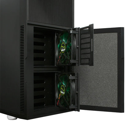 Nanoxia Deep Silence 6 Rev. B Dark Black Full Tower Svart
