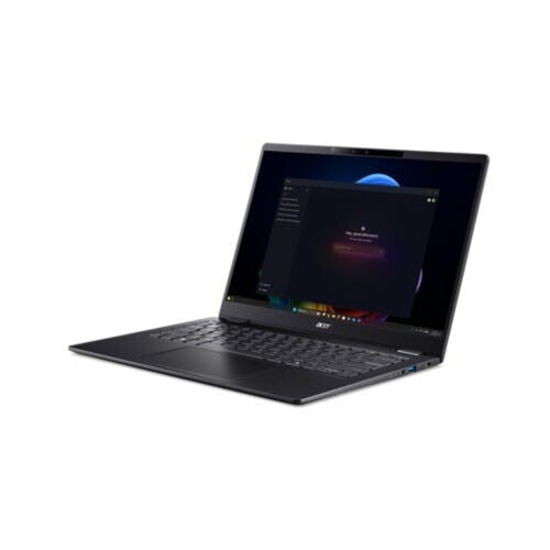 Acer TravelMate P6 TMP614-54-TCO-553Z Intel Core Ultra 5 226V Bärbar dator 35,6 cm (14") WUXGA 16 GB LPDDR5x-SDRAM 512 GB SSD Wi-Fi 7 (802.11be) Windows 11 Pro tyska Svart