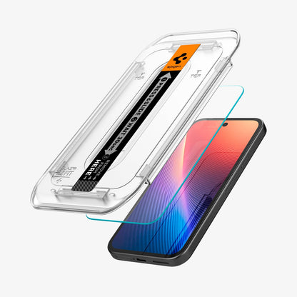 Spigen GLAS.tR EZ Fit Genomskinligt skärmskydd Google 2 styck