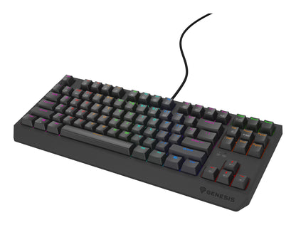 GENESIS Thor 230 TKL Lite tangentbord Spela USB QWERTY Engelsk Svart