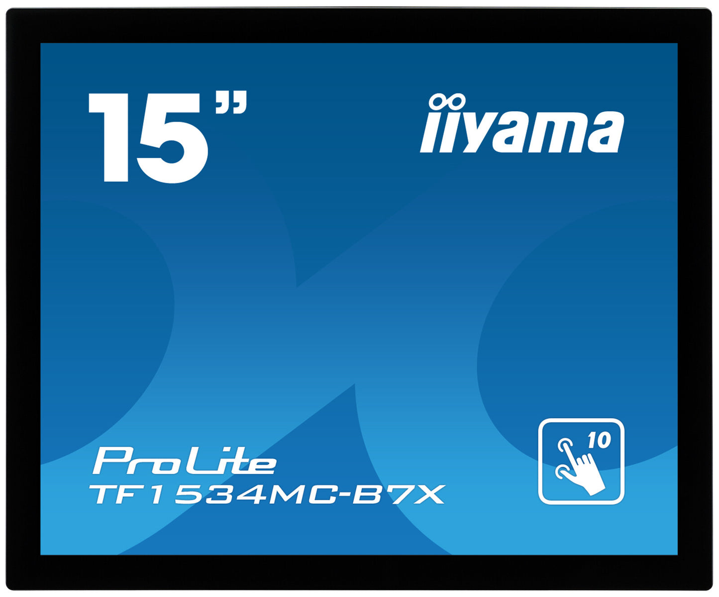 iiyama TF1534MC-B7X POS-skärm 38,1 cm (15") 1024 x 768 pixlar XGA Pekskärm