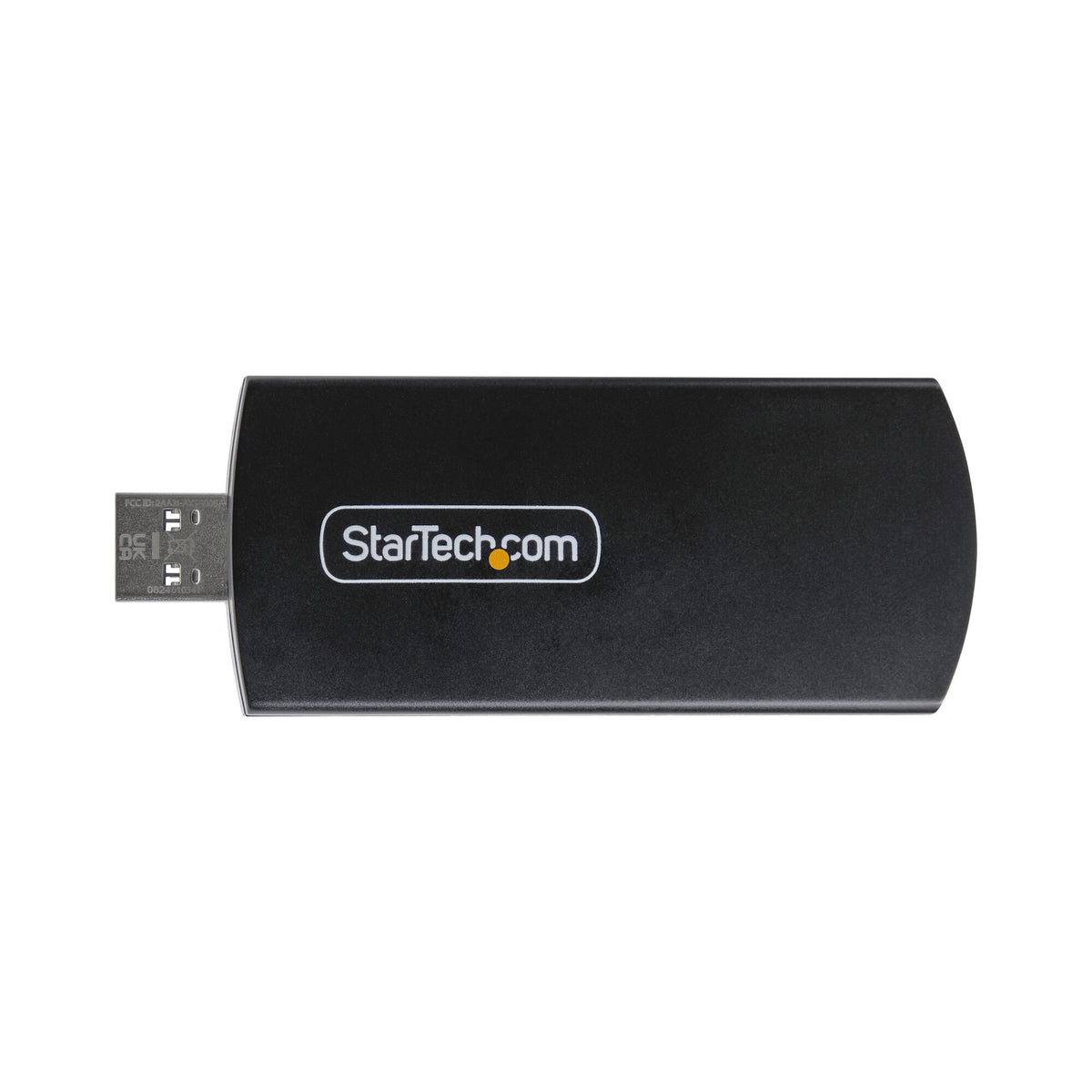 StarTech.com Wi-Fi 6E USB-adapter/-dongel, för stationär/bärbar dator, trådlös NIC med vikbar antenn, WiFi-adapter med stöd för 802.11 b/g/n/ac/ax, 2,4/5/6 GHz nätverkskompatibel