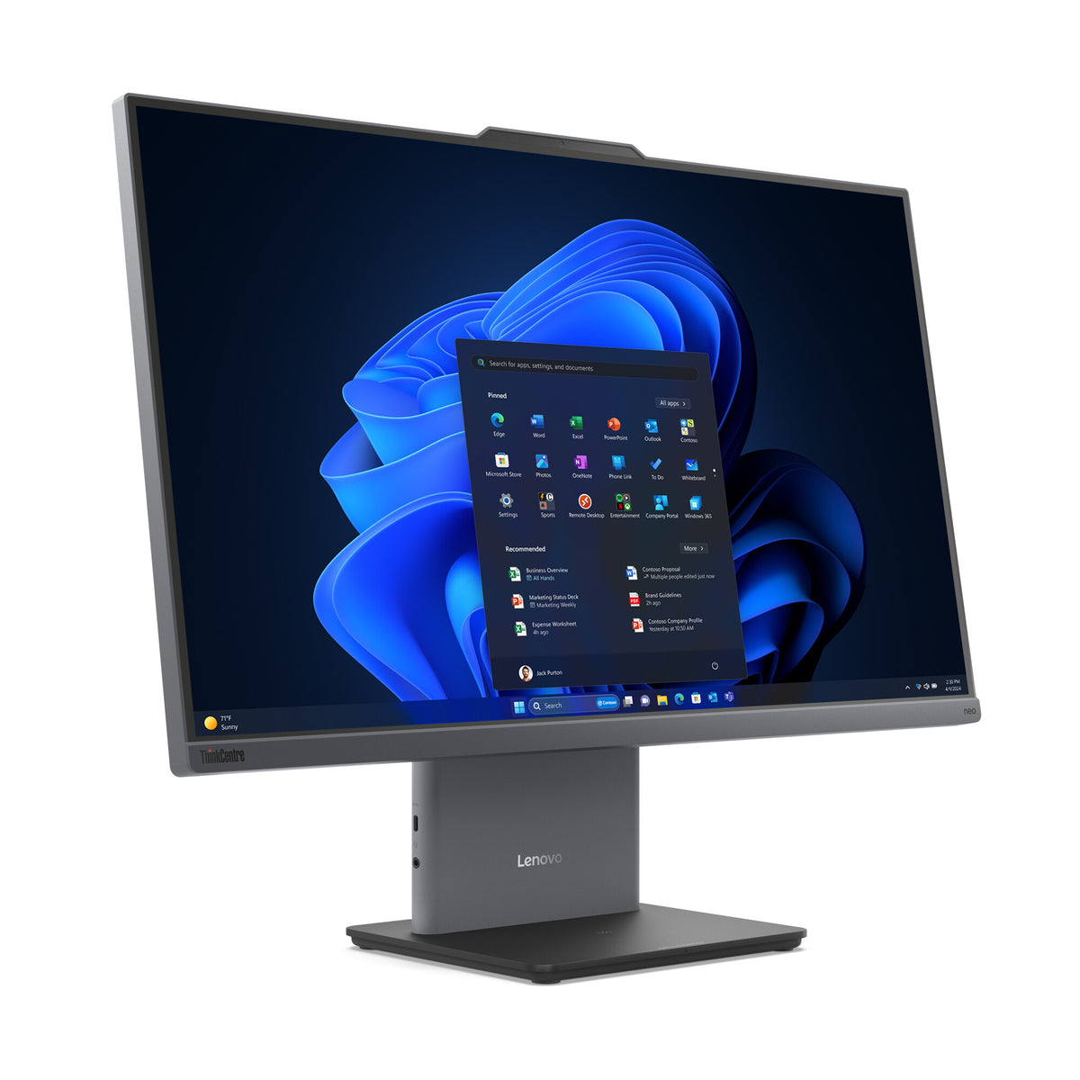 Lenovo ThinkCentre neo 50a 27 Gen 5 Intel® Core™ i7 i7-13620H 68,6 cm (27") 1920 x 1080 pixlar Allt-i-ett-dator 32 GB DDR5-SDRAM 1 TB SSD Windows 11 Pro Wi-Fi 6 (802.11ax) Grå