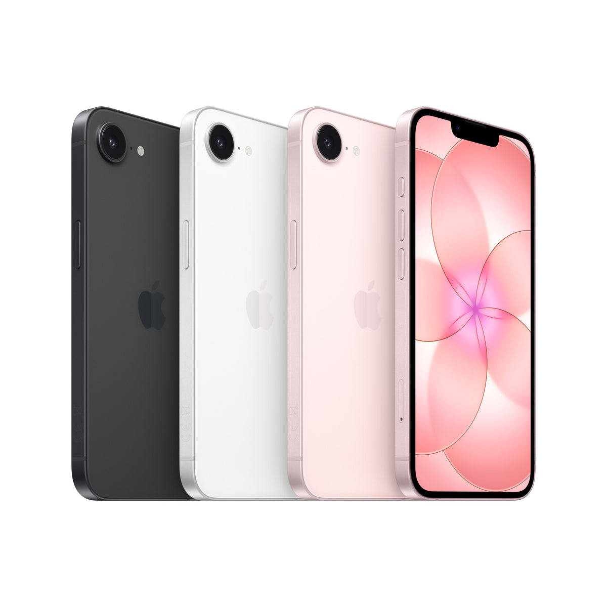Apple iPhone 17e 15,5 cm (6.1") Dubbla SIM-kort iOS 26 5G USB Type-C 256 GB Svart