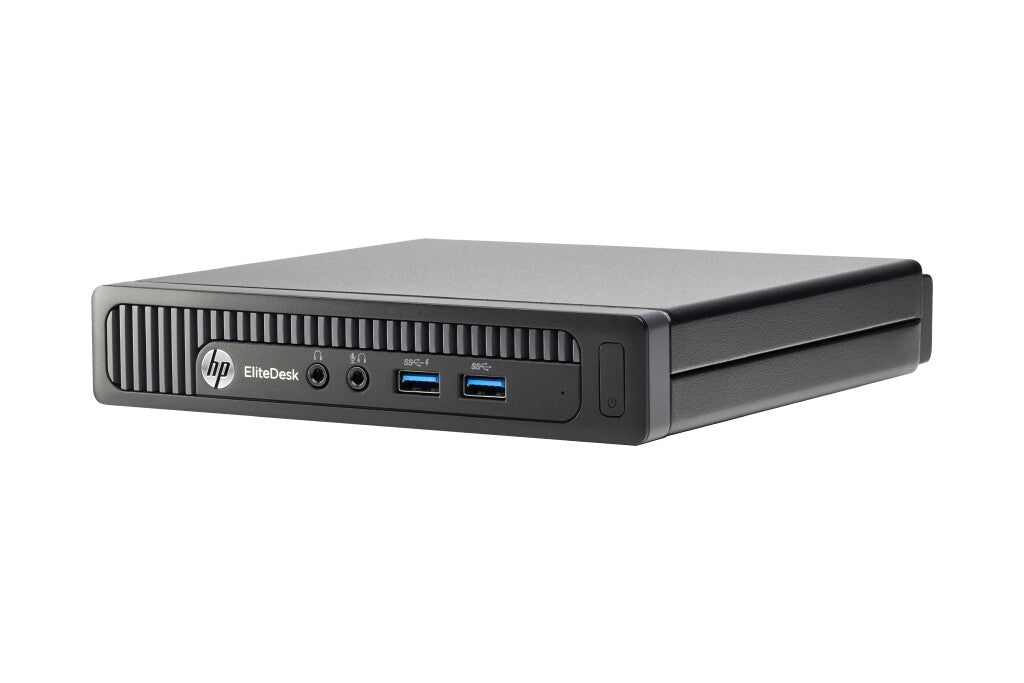 T1A D-HPED800-MU-T020 persondatorer/arbetsstationer Intel® Core™ i5 i5-4570 4 GB DDR3-SDRAM 500 GB HDD Windows 10 Pro USFF Mini-PC Svart